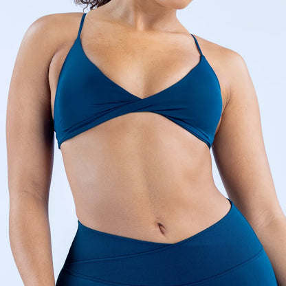 Strappy Sports Fitness Seamless Activewear Bra