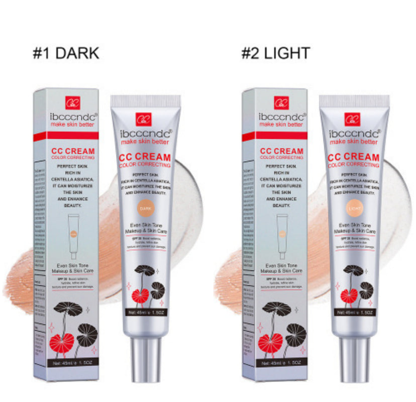 Moisturizing Correcting CC Cream Waterproof Anti-sweat Makeup